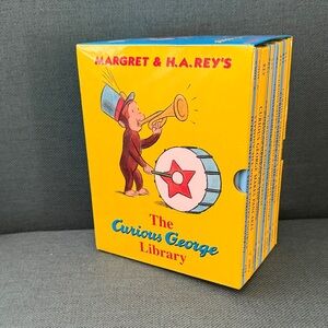 Curious George Library Boxed Set of 12 Books
